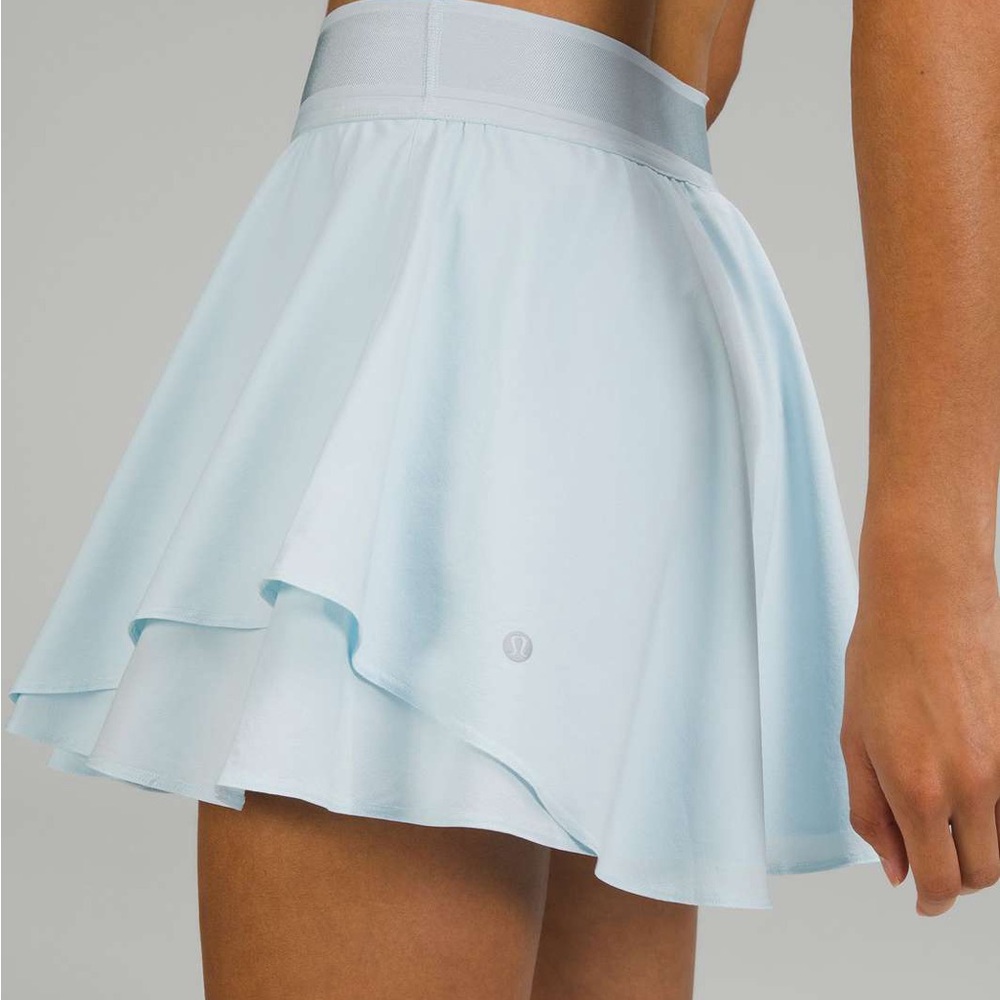 Lululemon Court Rival Skirt Size 0 Powder Blue
